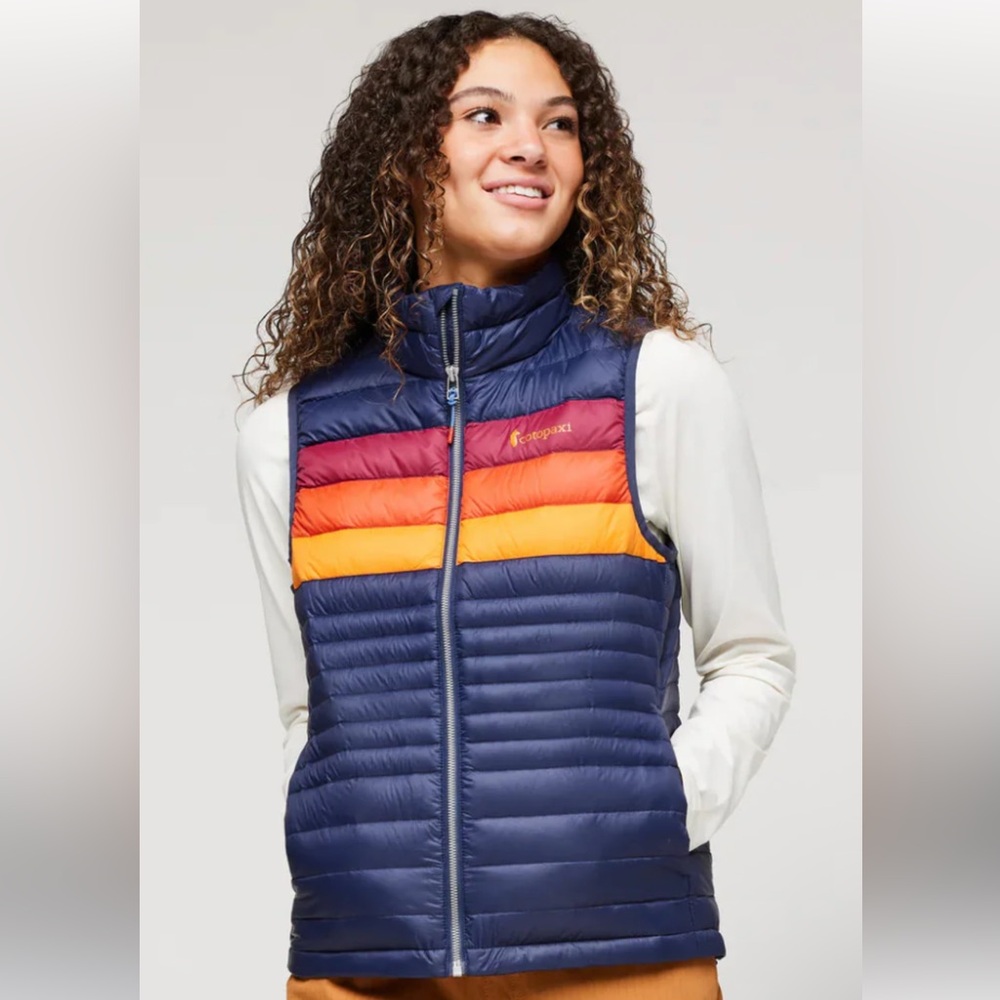 Cotopaxi Navy Blue down puffer vest Women’s Medium